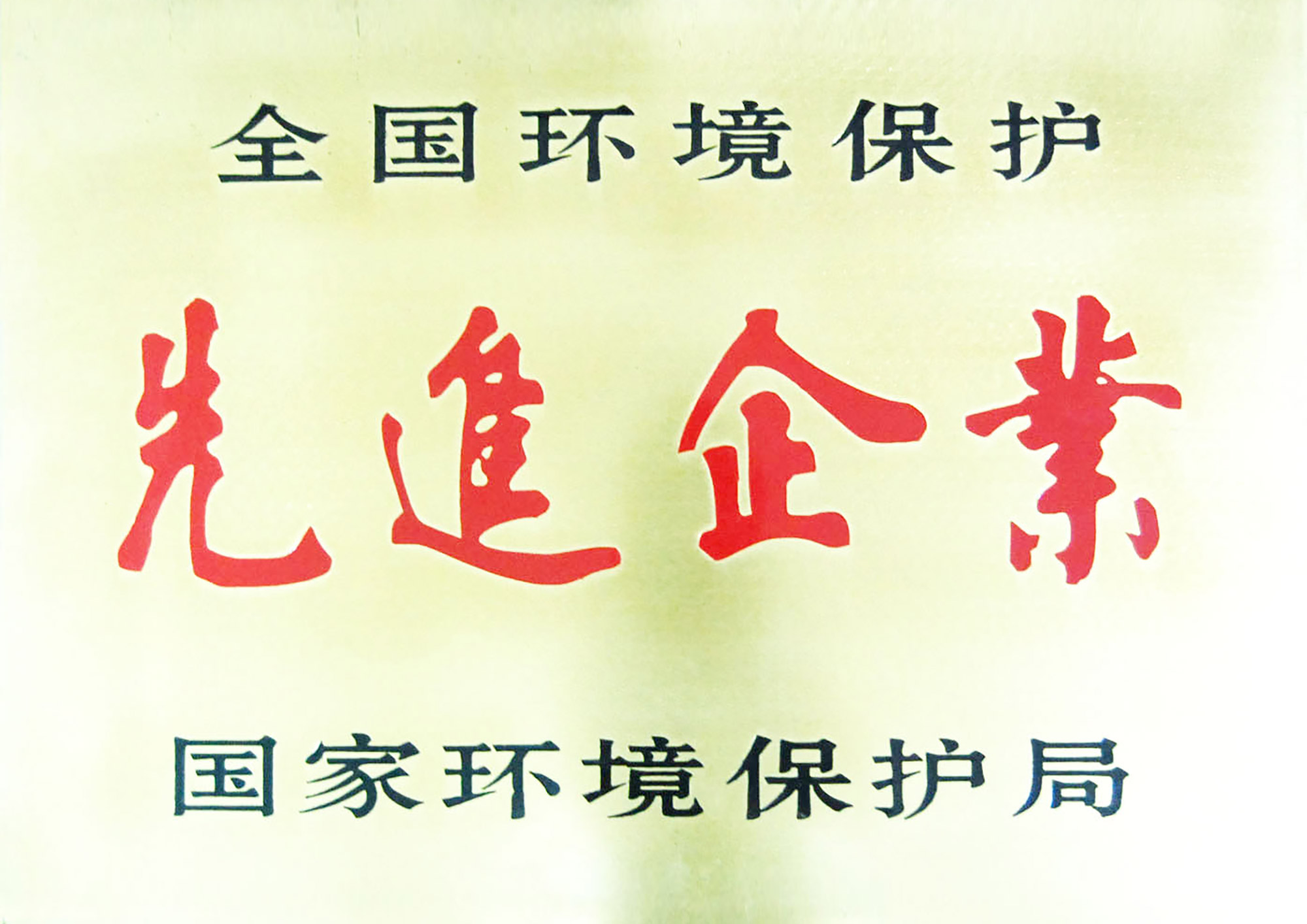 全國環(huán)境保護(hù)先進(jìn)企業(yè)